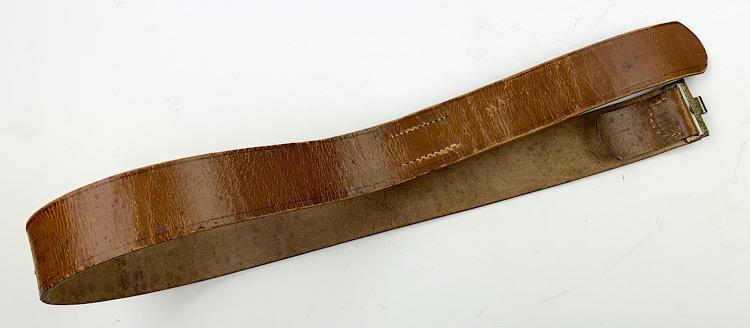 Luftwaffe light Brown leather combat Belt