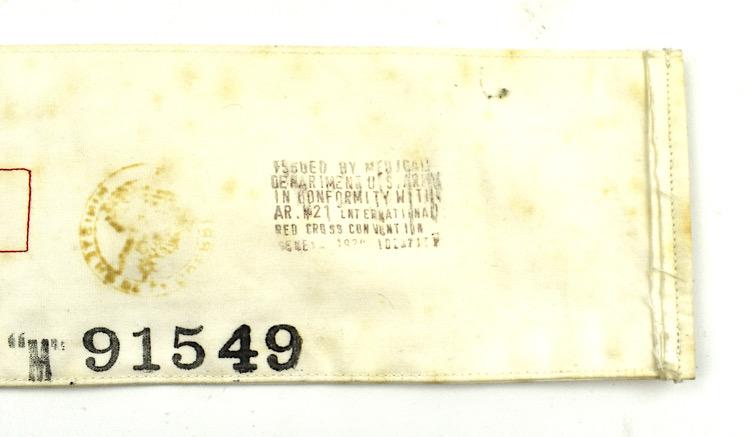 US WW2 Medic Armband