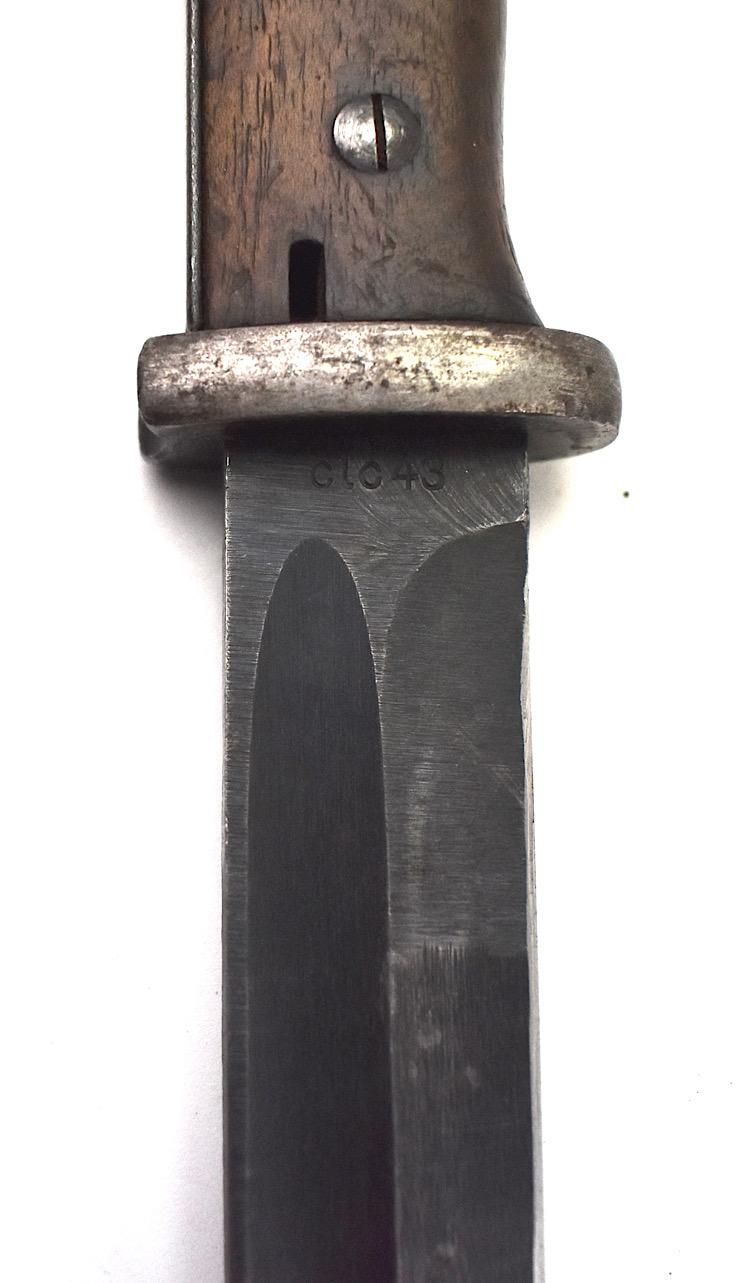 K98 Bajonet with leather Frog