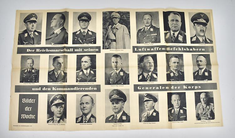 Luftwaffe Commanders Poster