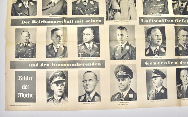 Luftwaffe Commanders Poster