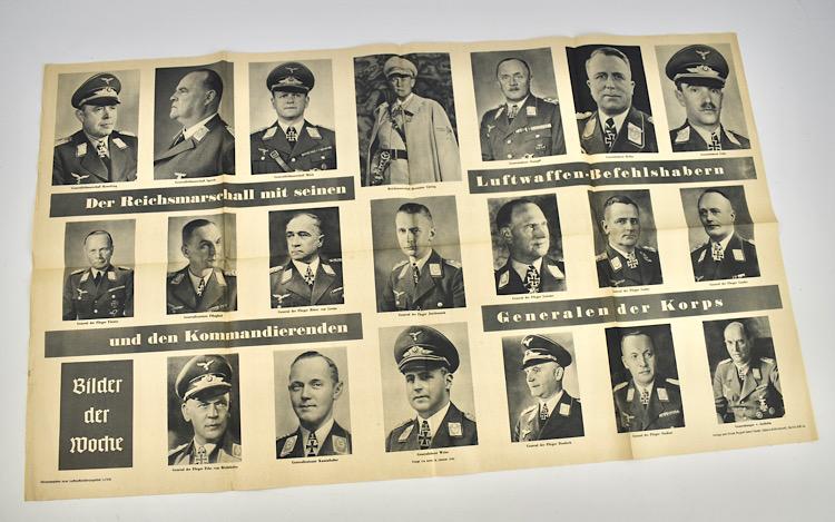 Luftwaffe Commanders Poster