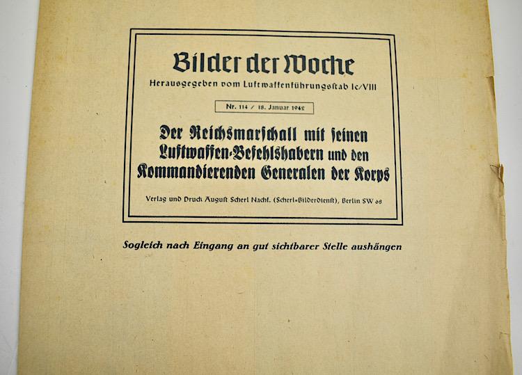 Luftwaffe Commanders Poster