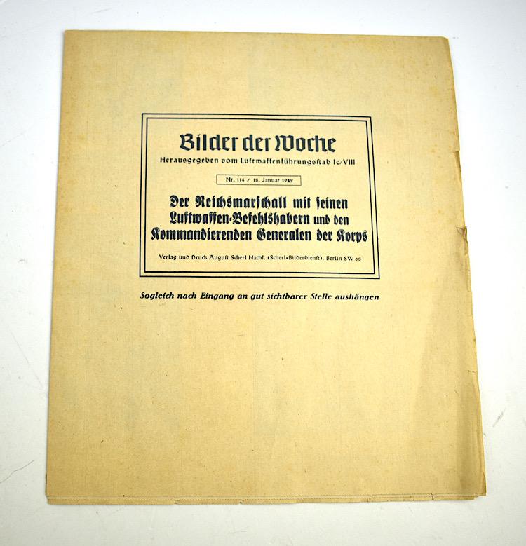 Luftwaffe Commanders Poster