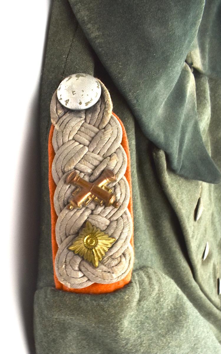 Wehrmacht M36 Greatcoat Oberst-Leutnant Waffen Offizier.