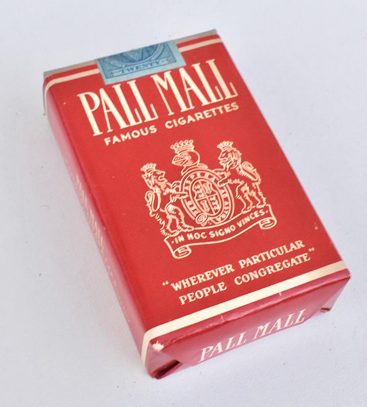US WW2 Pall Mall Cigarettes