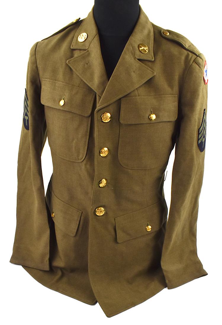 US WW2 enlisted Class A Tunic