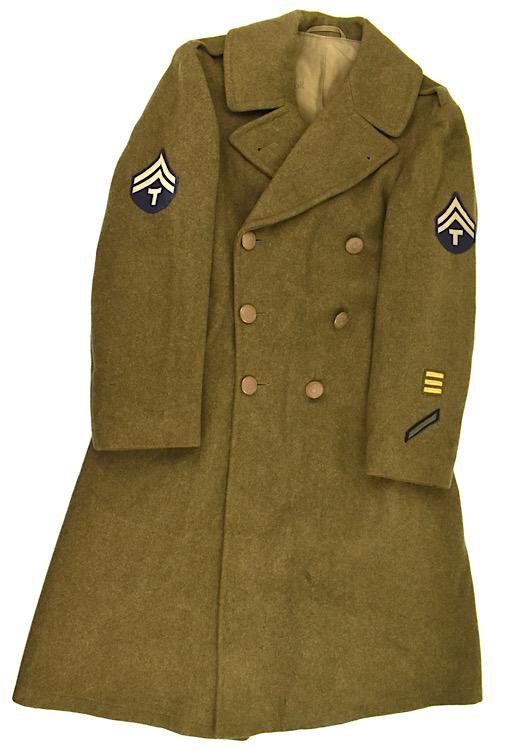 Imcs Militaria Us Ww2 Wool Greatcoat, Us Army Wwii Trench Coat Wool Overcoat