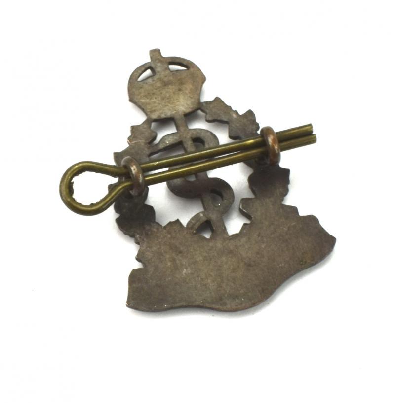 Canadian metal Shoulder board Insignia RCAMC