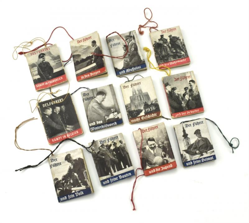 12 Adolf Hitler WHW Winterhilfs Werk Booklets