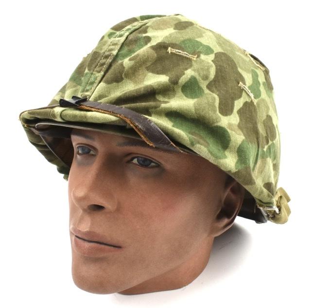 IMCS Militaria WW2 USMC camo Helmet Cover
