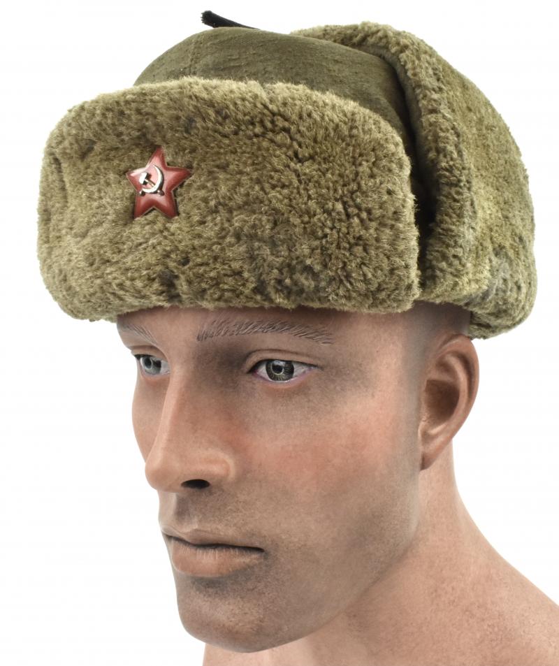 Soviet WW2 Uschanka (Winter Hat)