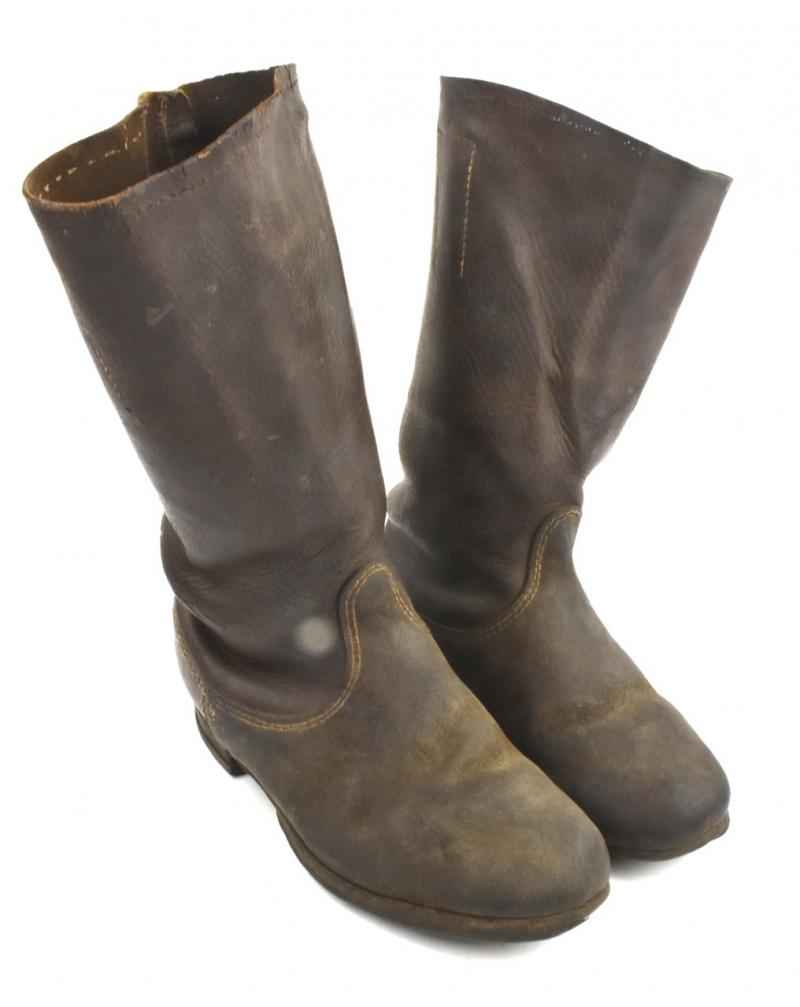 IMCS Militaria | Wehrmacht Brown leather Marching Boots