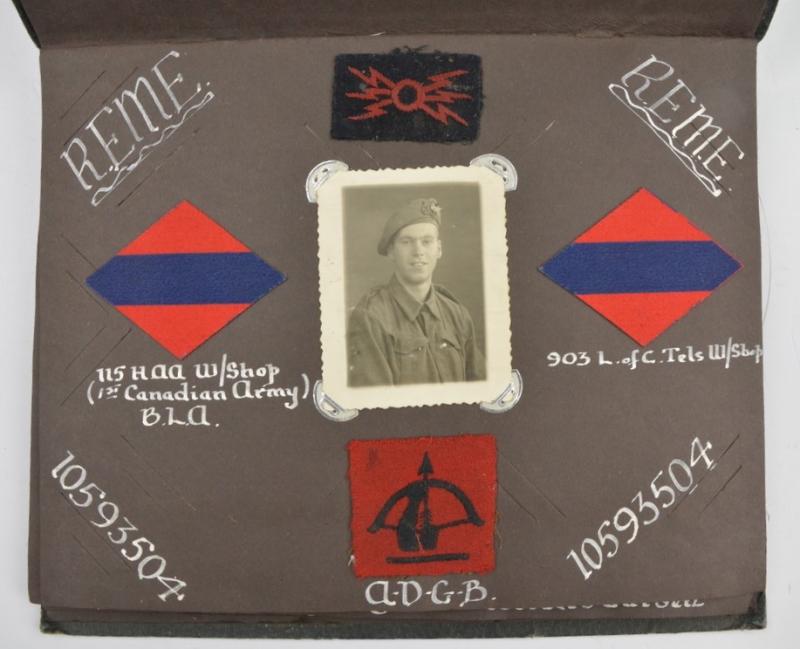 Rare British/Canadian Photo Album Holland