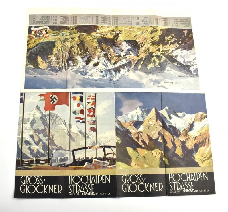 Third Reich Toerist Flyer of Gross-Glockner