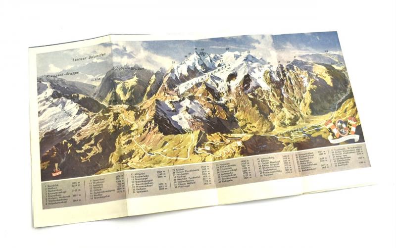 Third Reich Toerist Flyer of Gross-Glockner