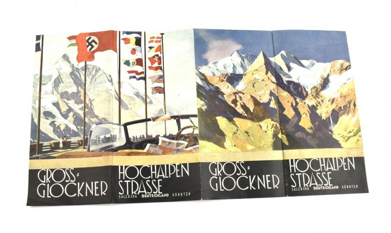 Third Reich Toerist Flyer of Gross-Glockner