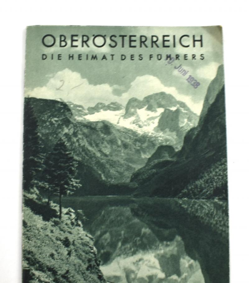 Third Reich Toerist Flyer of Oberösterreich