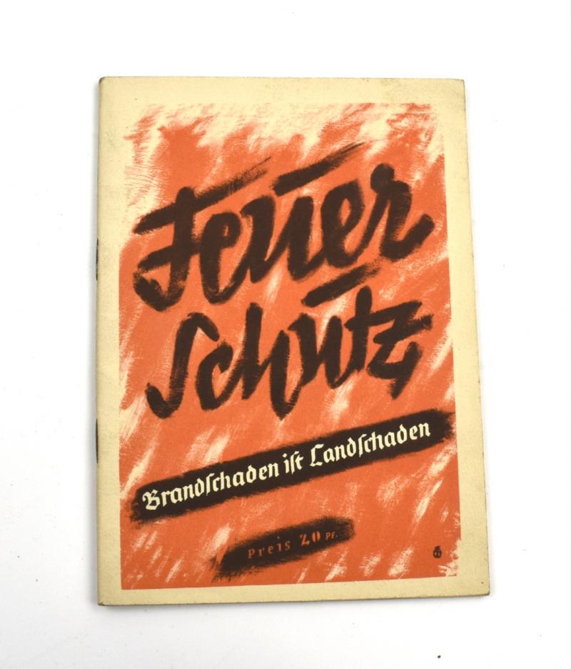 NSDAP Information Booklet Feuerschutz