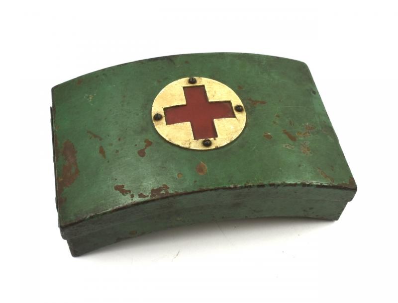 Dutch pre WW2 metal Medic Belt Box