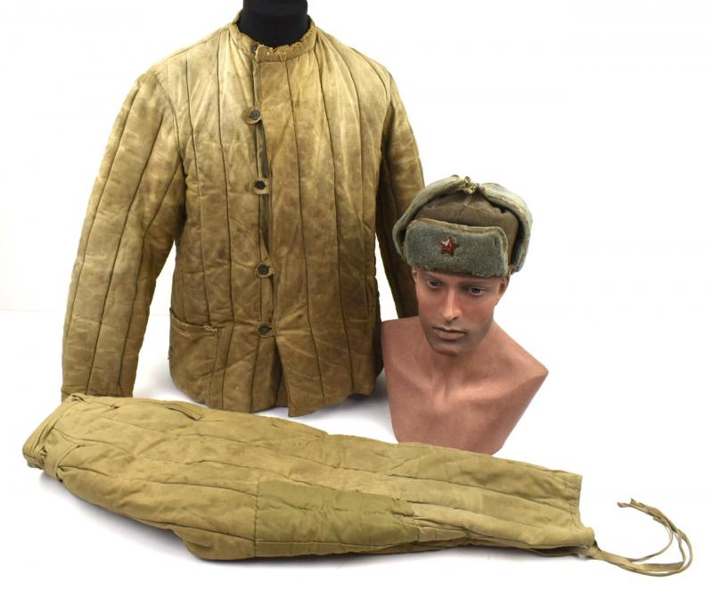 Soviet Telogreika winter Parka, Trousers and Uschanka