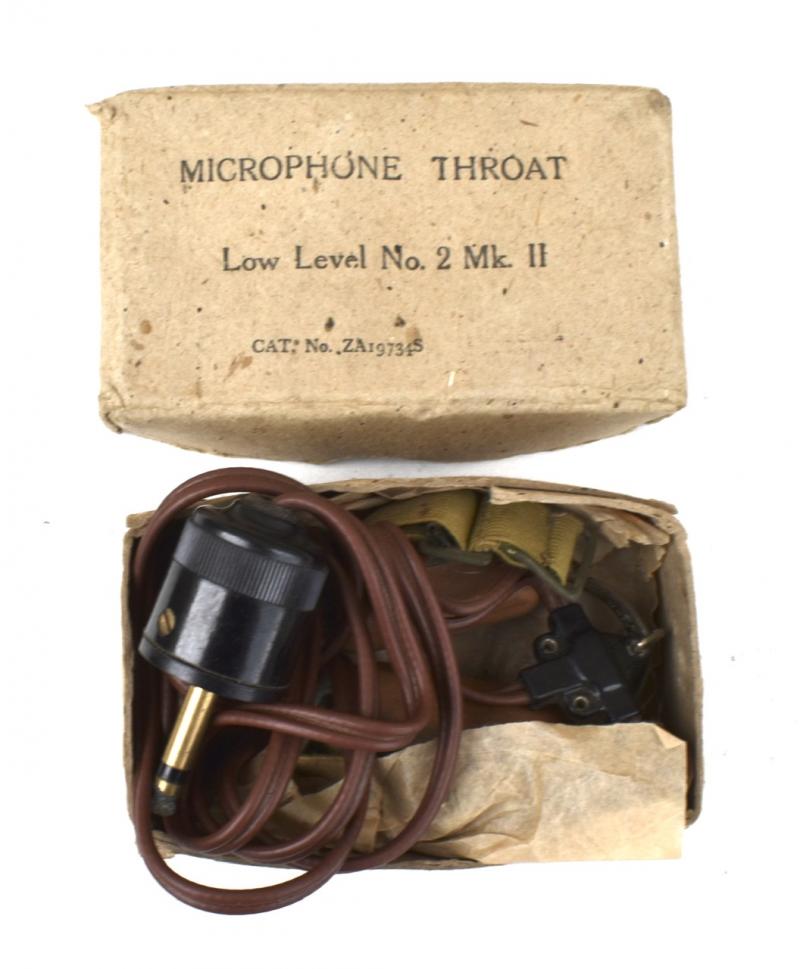 British WW2 Throat Microphone