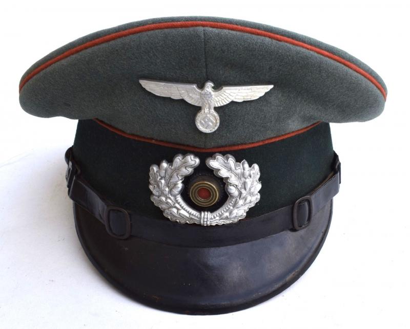 Wehrmacht Artillery NCO Visor Cap