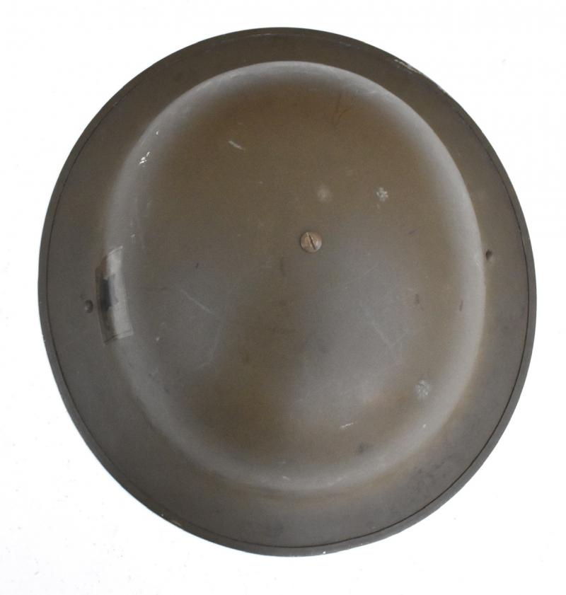 Canadian WW2 Helmet with British decal