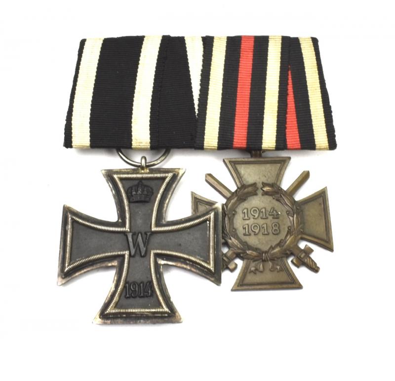 German WW1 Medal Bar