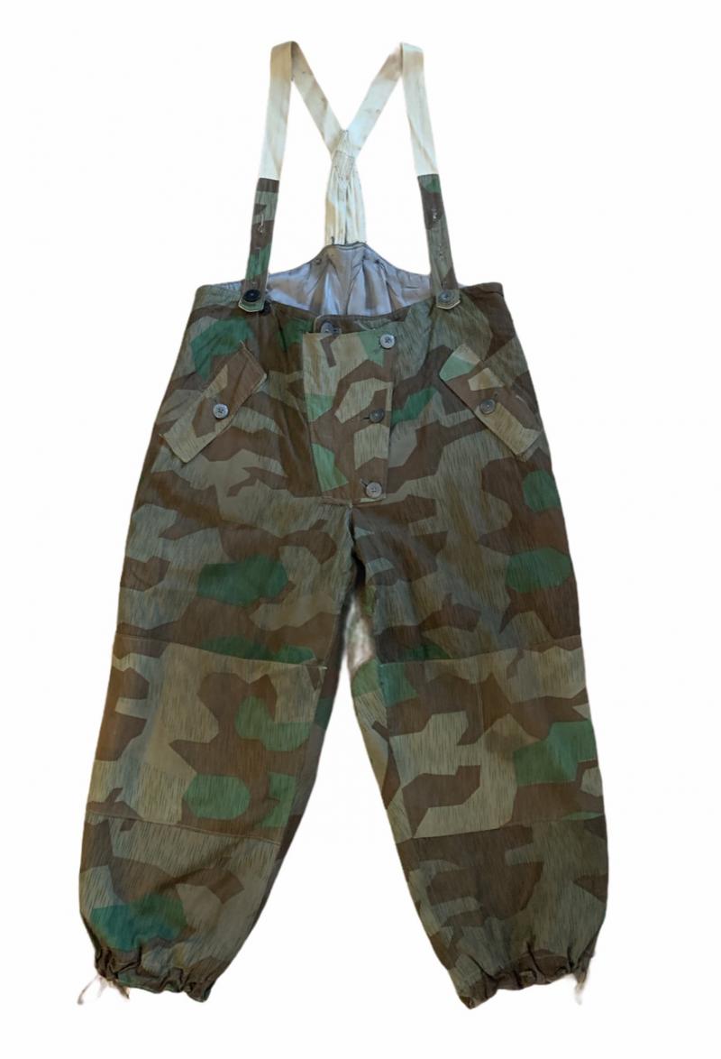 Wehrmacht non reversable Splitter camo Trousers