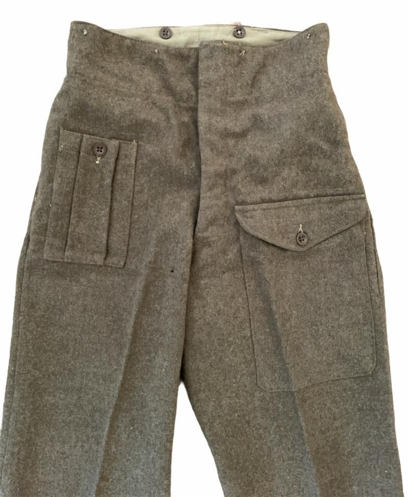 British WW2 1940 Patern Battle Dress Trousers