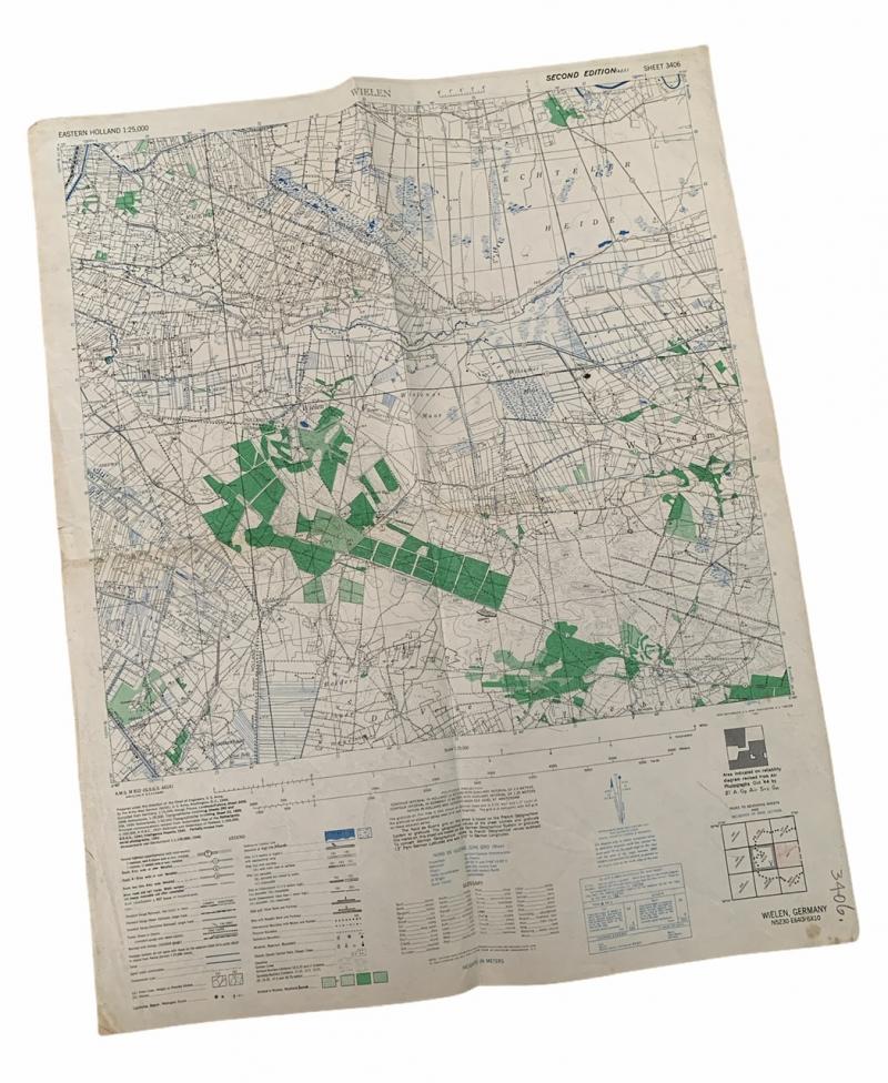 US WW2 Roadmap of the Eastern Netherlands
