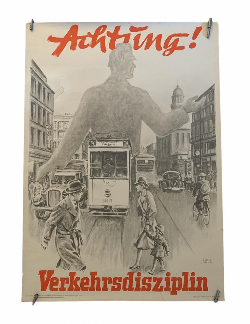 Third Reich Polizei Poster