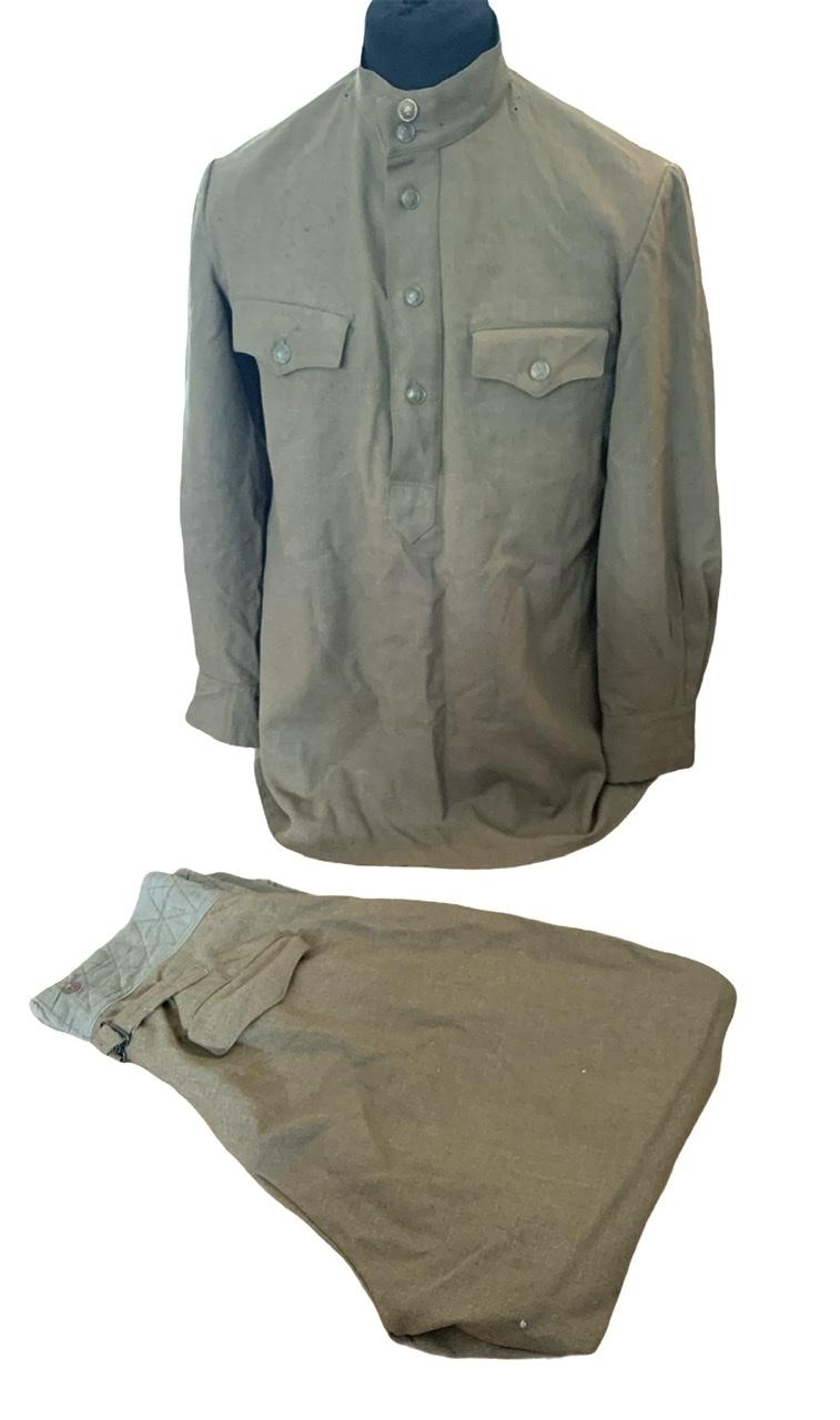 Soviet WW2 Gimnasterka and Trousers