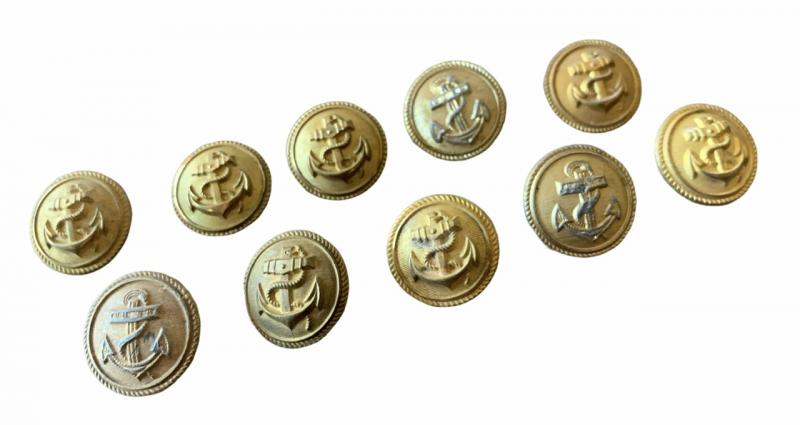 10 Kriegsmarine Buttons