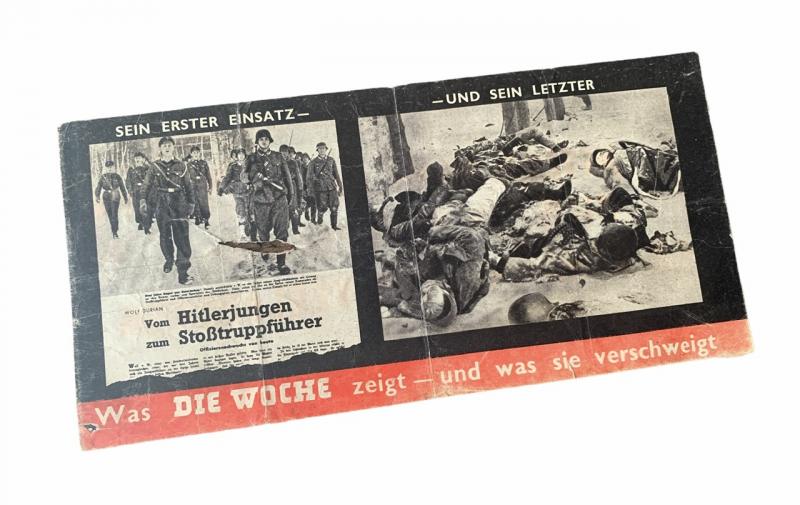 Allied Artillery to Germans Propaganda Flyer