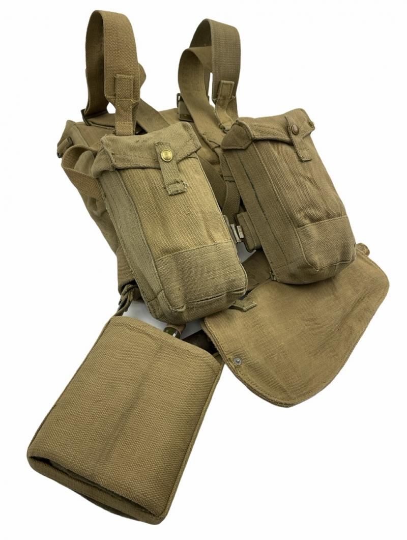 British WW2 Webbing Combat Equipment