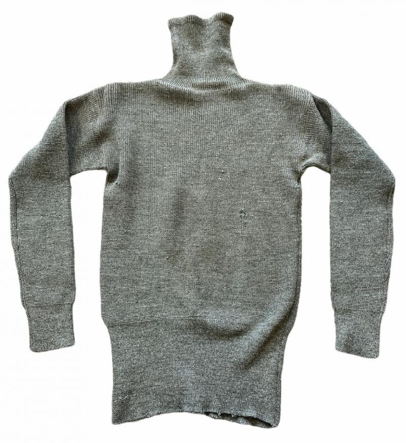 Wehrmacht used Italian WW2 wool turtleneck sweater