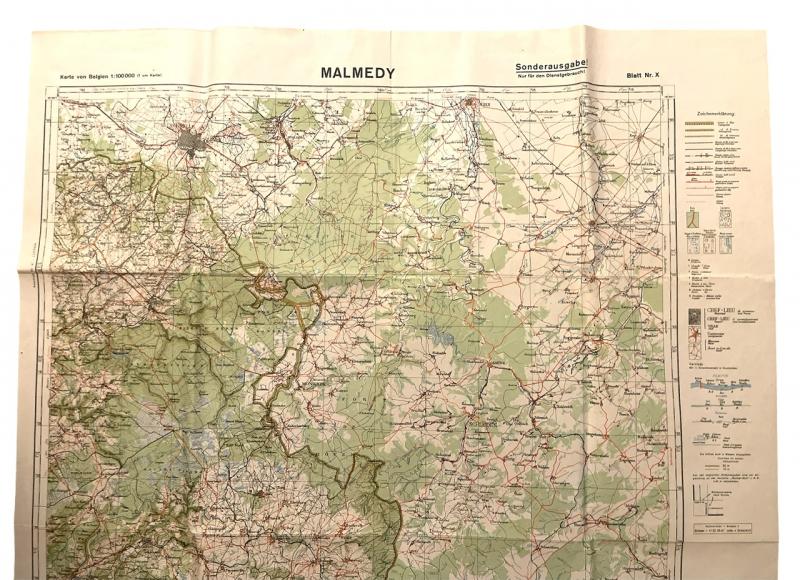 Wehrmacht Roadmap Malmedy Ardennes