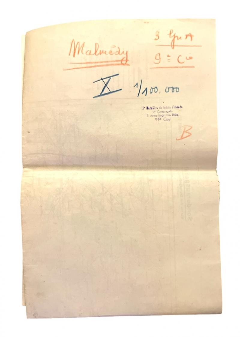 Wehrmacht Roadmap Malmedy Ardennes