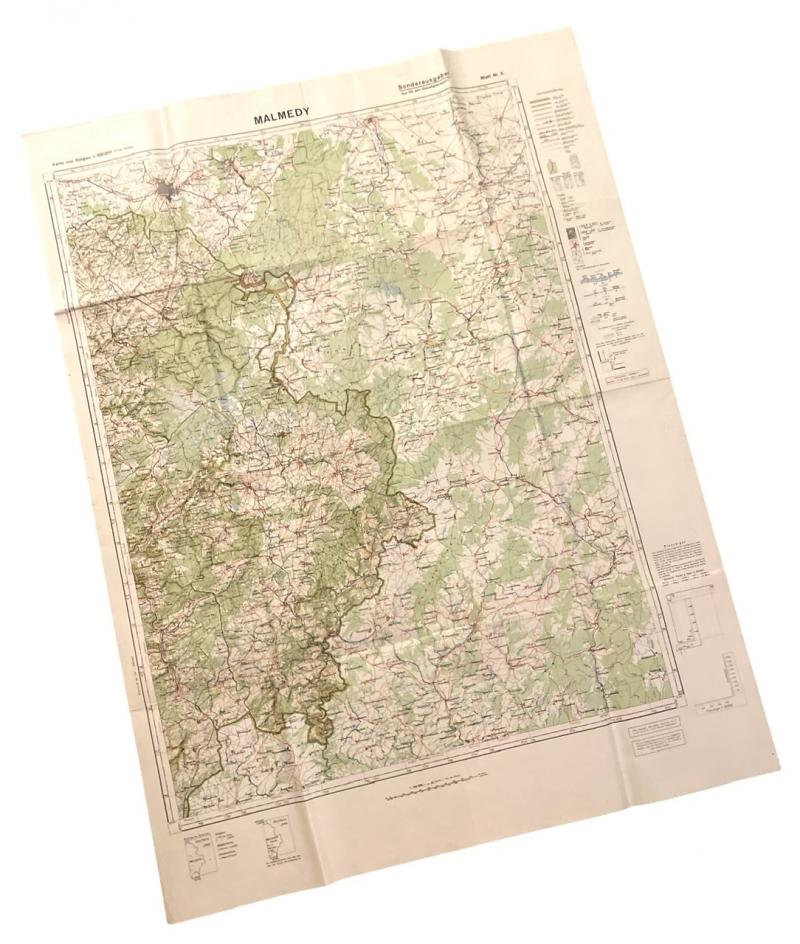 Wehrmacht Roadmap Malmedy Ardennes