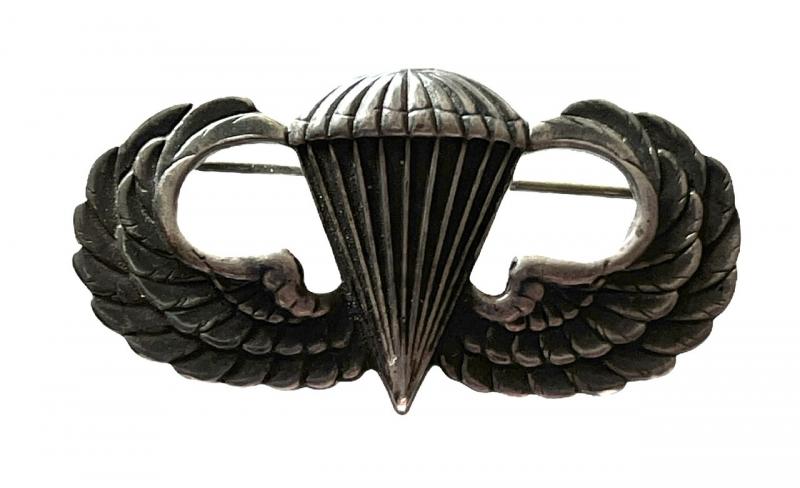 US WW2 Stirling Silver Paratrooper Jump Wing