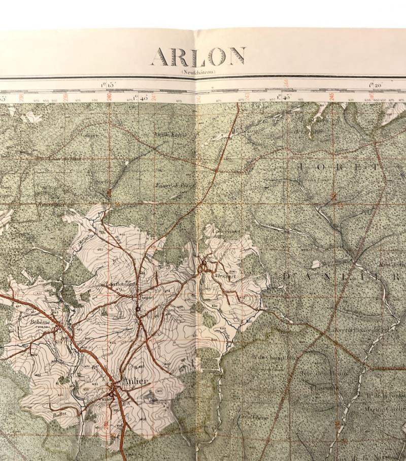 Belgium pre WW2 Roadmap Arlon