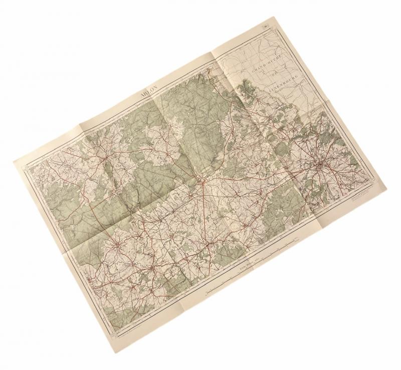 Belgium pre WW2 Roadmap Arlon