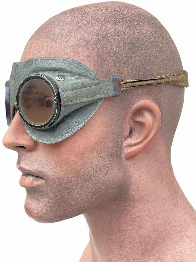 Wehrmacht leather Dust Goggles