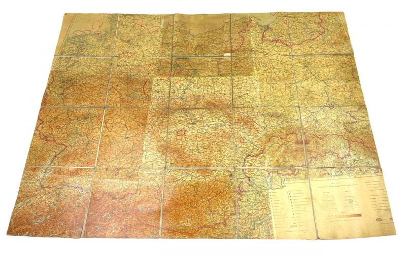 Luftwaffe Aerial Map Luftkriegsschule