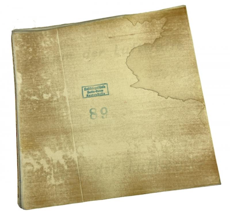 Luftwaffe Aerial Map Luftkriegsschule