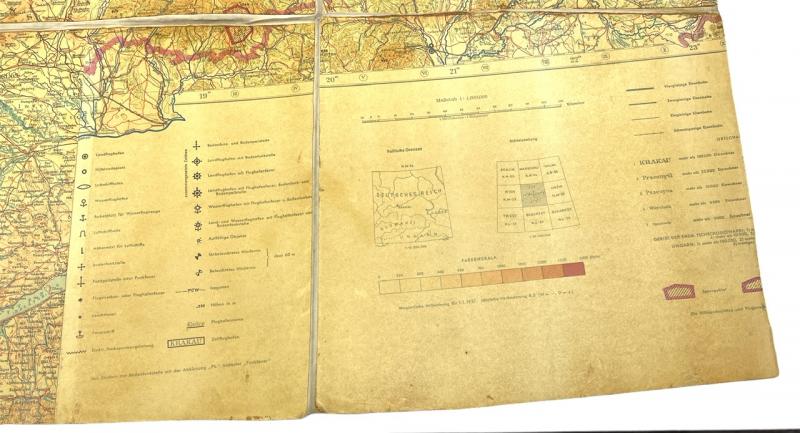 Luftwaffe Aerial Map Luftkriegsschule