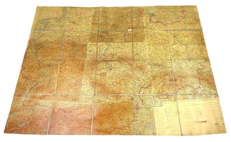 Luftwaffe Aerial Map Luftkriegsschule