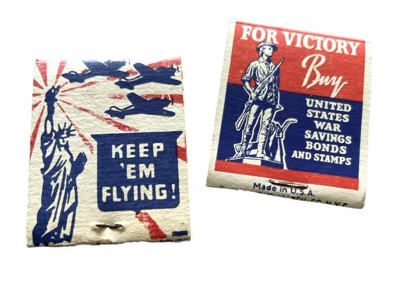 US WW2 War Bonds Matches